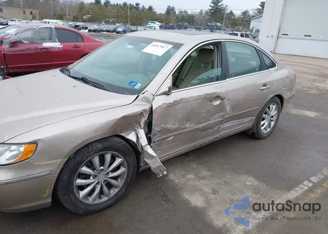 2007 Hyundai Azera Limited/Se z USA, uszkodzony, nr VIN KMHFC46F67A152627